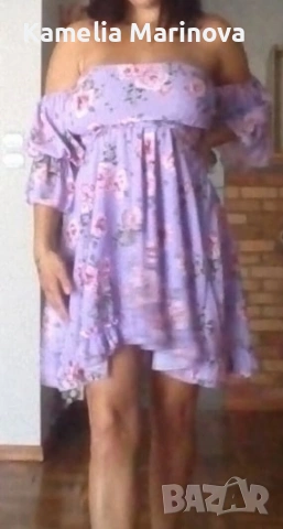 Ефирна дамска рокля 