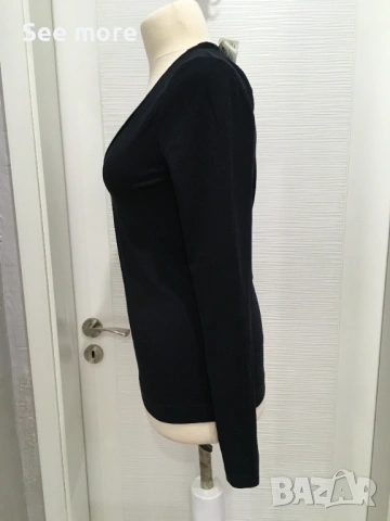 WOLFORD блуза в тъмно син цвят S, снимка 3 - Блузи с дълъг ръкав и пуловери - 54051738