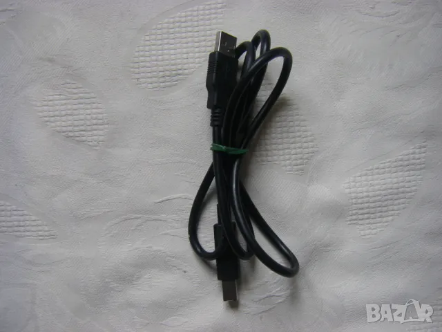 Кабел за принтер, скенер, плот, USB-A / USB-B, 1метър, снимка 1 - Кабели и адаптери - 47392847