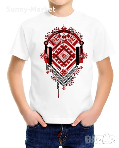 Детски тениски с ШЕВИЦА + буква или цифра за години, снимка 3 - Детски тениски и потници - 53759855