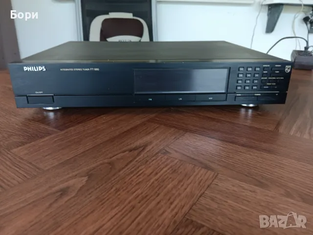 PHILIPS FT 880 стерео тунер, снимка 2 - Радиокасетофони, транзистори - 50155335
