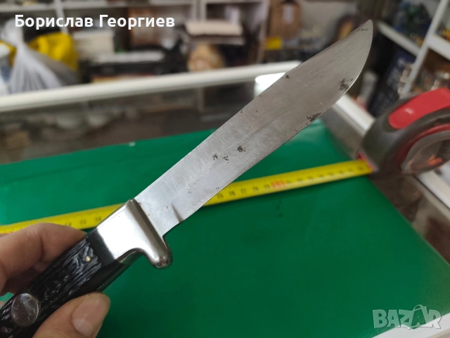 Български нож еделвайс , снимка 6 - Ножове - 53227837
