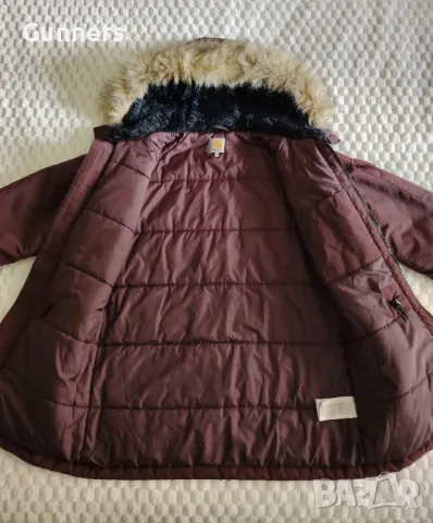 Carhartt X'Anchorage Parka Damson Red, M, снимка 4 - Якета - 48539714