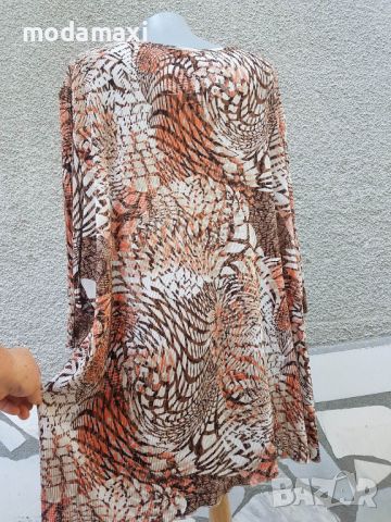 8XL(гигант) Нова блуза M. Collection фризе , снимка 6 - Туники - 45285635