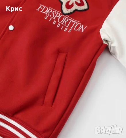 Спортно Бомбър яке размер L, снимка 4 - Якета - 52681225