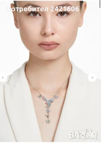 Ново! Swarovski Lilia колие , снимка 3 - Колиета, медальони, синджири - 48078521