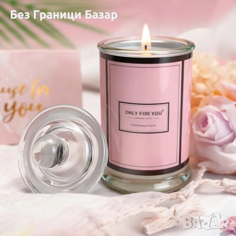 Нов Луксозен комплект за 30-ти рожден ден – ароматна свещ и термо чаша, снимка 4 - Подаръци за жени - 52078867