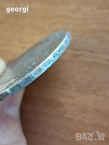 сребърна манета 5 франка Наполеон III сребро, снимка 10 - Нумизматика и бонистика - 48346976