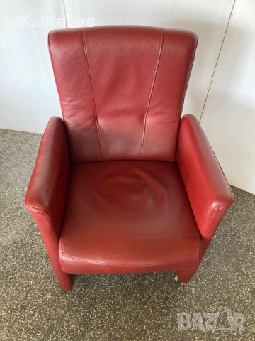 Кожено кресло, снимка 2 - Дивани и мека мебел - 52475245