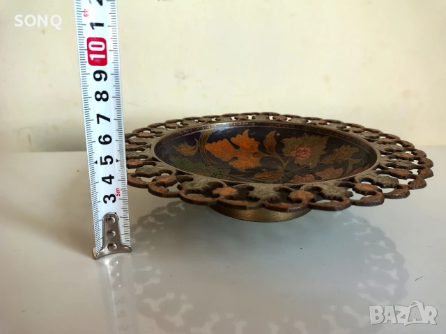 Прекрасен Стар Бронзов Съд-Фруктиера, снимка 7 - Антикварни и старинни предмети - 51156929