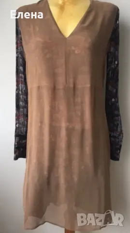 Рокля ADOLFO DOMINGUEZ.100% вискоза. размер M/S. , снимка 6 - Рокли - 50280085