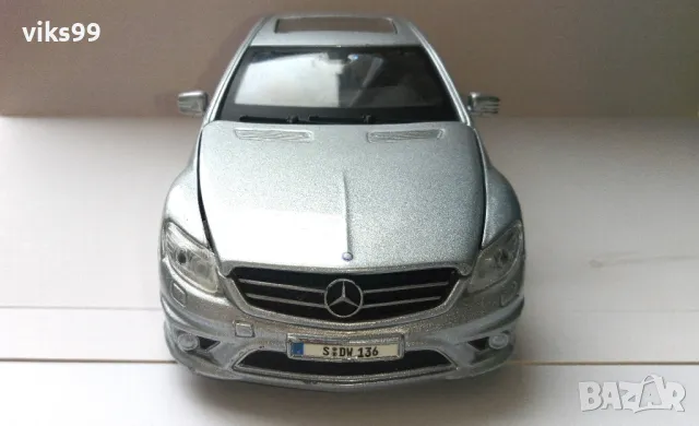 Mercedes-Benz CL 63 Coupe AMG Special Edition Maisto 1:24, снимка 7 - Колекции - 48320961