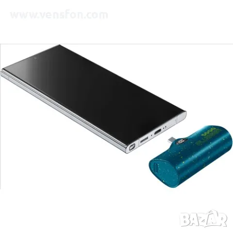 Външна батерия Plugger 5000 mah синя, Синя, снимка 3 - Външни батерии - 49397862