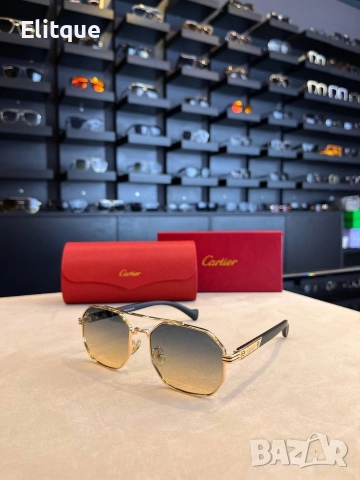 очила с черен обикновен калъф и Ув защита Gucci cartier, снимка 14 - Слънчеви и диоптрични очила - 52582358