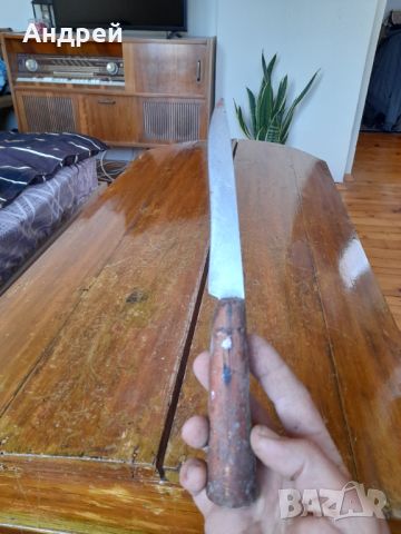 Стар кухненски нож #21, снимка 3 - Други ценни предмети - 46295244