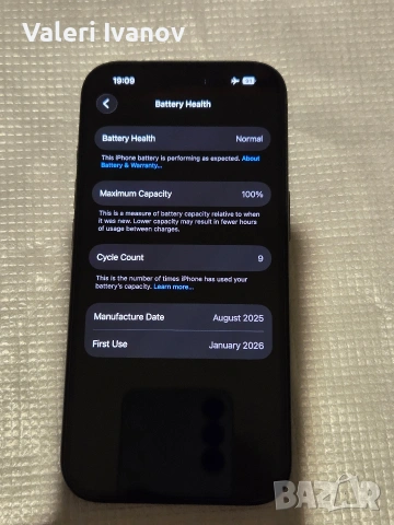 iPhone 16 128gb черен, снимка 2 - Apple iPhone - 53358186
