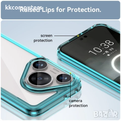 Huawei Pura 70 Pro / 70 Pro+ Силиконов Калъф Transparent TPU и Протектор, снимка 9 - Калъфи, кейсове - 51400760