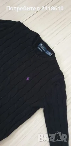 POLO Ralph Lauren Cable Pima Cotton Size S НОВО! ОРИГИНАЛ! Дамски Пуловер!, снимка 1 - Блузи с дълъг ръкав и пуловери - 48253212