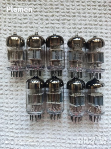 Входни, драйверни, пред усилвателни радиолампи, снимка 14 - Други - 51108257