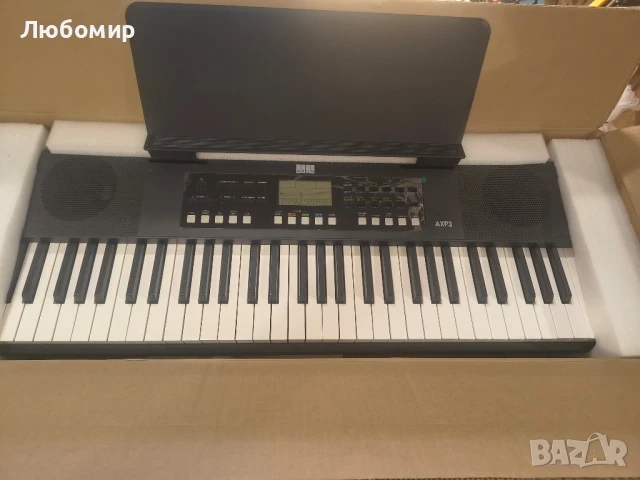 Axus 61-клавишно пиано, преносимо, чувствително на допир, леко и тънко, с дръжка за носене, захран , снимка 9 - Пиана - 51038394