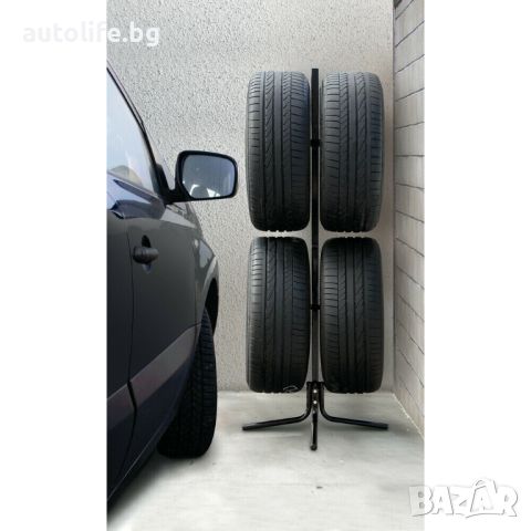 Права стойка за джанти и гуми от 13 до 17 инча, снимка 1 - Аксесоари и консумативи - 45760295