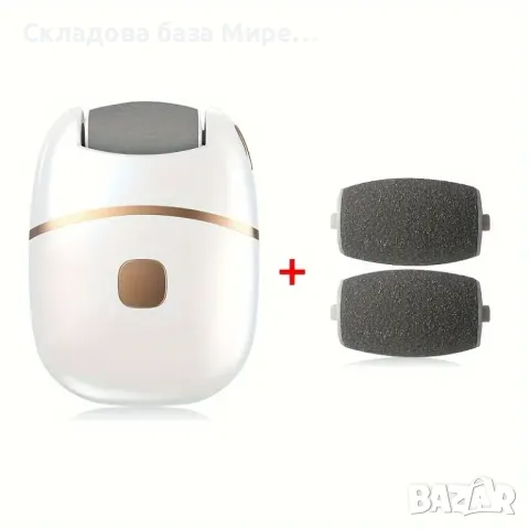 Електрическа пила за крака с 4 ролки, Акумулаторна батерия, 7х8,5 сантиметра, снимка 1