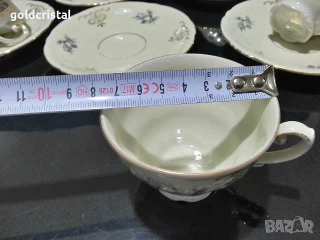 старинен порцелан чашка чинийка за кафе , снимка 6 - Антикварни и старинни предмети - 52907495