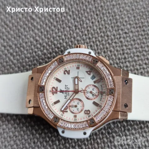 HUBLOT Дамски луксозен часовник HUBLOT BIG BANG LIMITED EDITION 301RX TUIGA 1909, снимка 12 - Дамски - 47520638