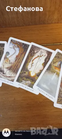   Чисто нова Wildwood tarot - колода Таро, снимка 6 - Карти за игра - 49334118