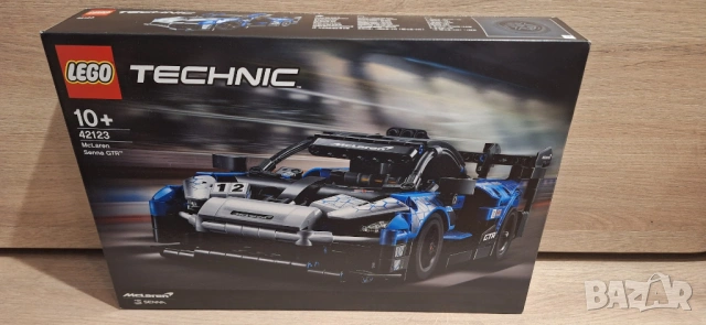 Чисто НОВО Technic 42123 - McLaren Senna GTR