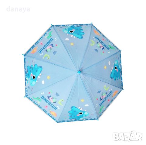 4725 Детски чадър със свирка и цветен принт, снимка 6 - Други - 45538798