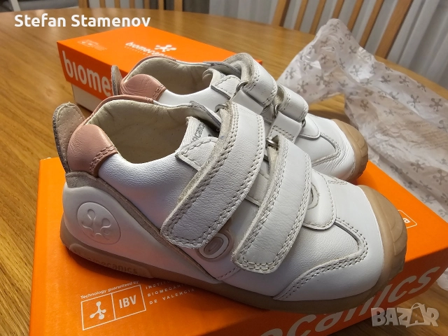 Детски маратонки за прохождане Biomecanics Sporco 23 номер, снимка 3 - Детски маратонки - 52860404
