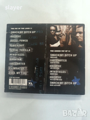 Оригинален диск Prodigy, снимка 2 - CD дискове - 53507622