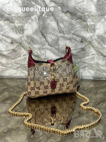 чанти Gucci с камъни , снимка 3 - Чанти - 52415973