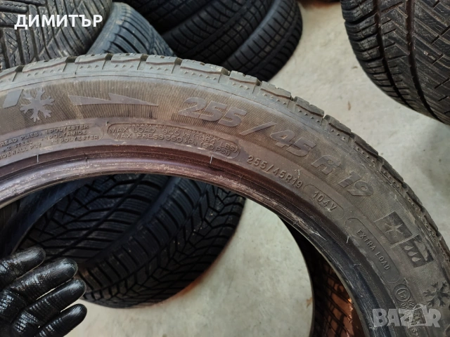 4бр.зимни гуми MICHELIN 255 45 19 DOT20-22 цена за брой, снимка 8 - Гуми и джанти - 54057616