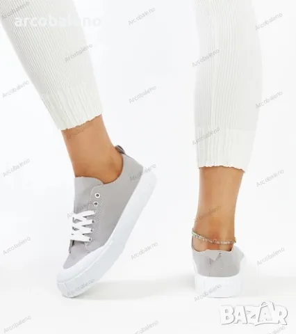 Дамски платнени маратонки Eduard, 6цвята , снимка 9 - Маратонки - 50416847