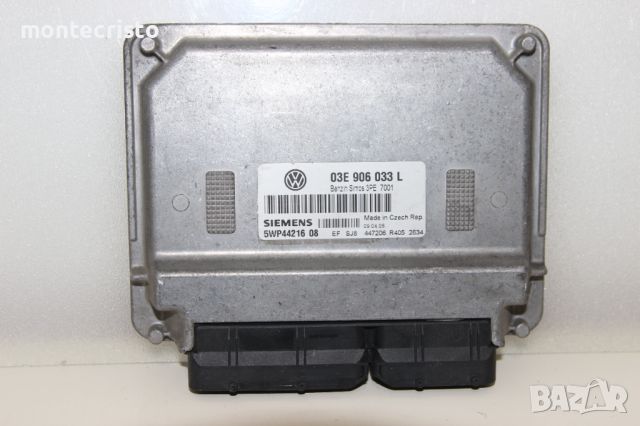 Моторен компютър ECU VW Polo (2001-2009г.) 03E 906 033 L / 03E906033L / 5WP44216 08 / 5WP4421608, снимка 1 - Части - 46254354