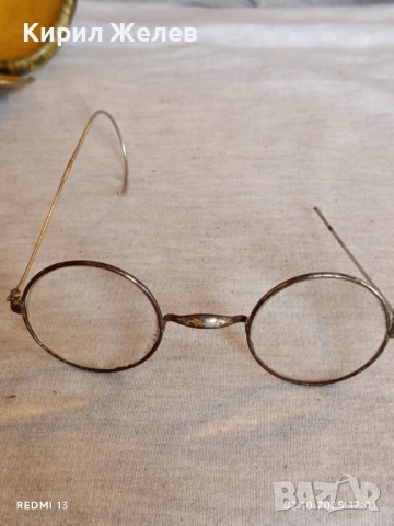 Винтидж стари диоптрични очила редки за КОЛЕКЦИЯ ДЕКОРАЦИЯ 22392, снимка 3 - Други ценни предмети - 51922630