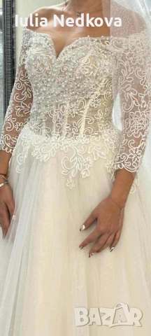 Булчинска рокля, снимка 5 - Рокли - 52100806