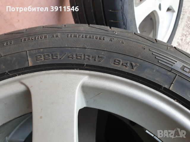 Джанти 17 цола 5Х110, снимка 10 - Гуми и джанти - 54222045