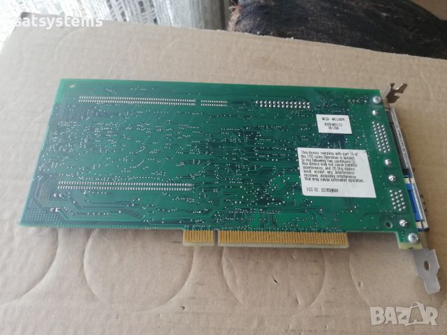 Видео карта Matrox Millennium MGA-MIL/4BN 4MB PCI, снимка 8 - Видеокарти - 46459929