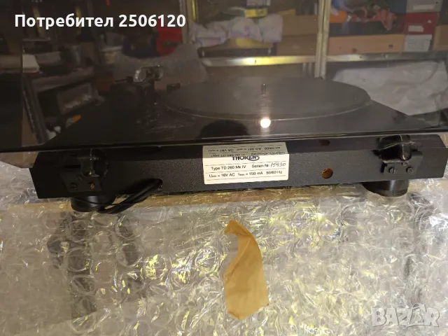 Продавам грамофон Thorens td280, снимка 4 - Аудиосистеми - 46935711