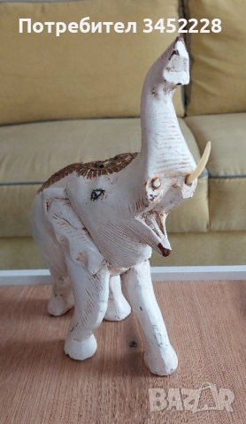 дърворезба фигура слон голяма за ценители , снимка 6 - Декорация за дома - 52431583