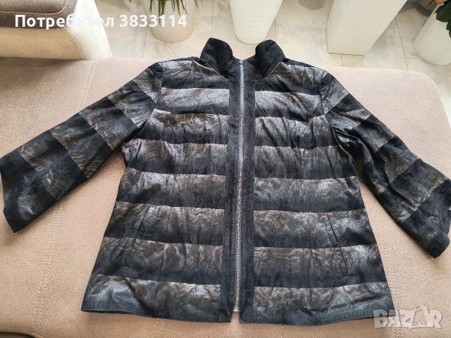 Дамско палто от естествена кожа - ново, снимка 2 - Палта, манта - 52642998