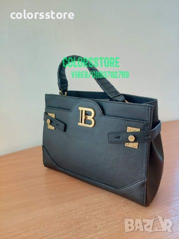 Черна чанта Balmain  код SG48TY, снимка 2 - Чанти - 42548267