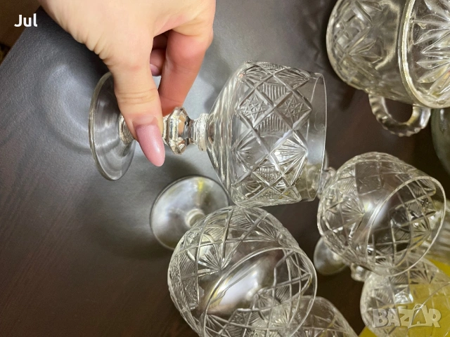 Стъклени гарафи , снимка 4 - Други стоки за дома - 53976994