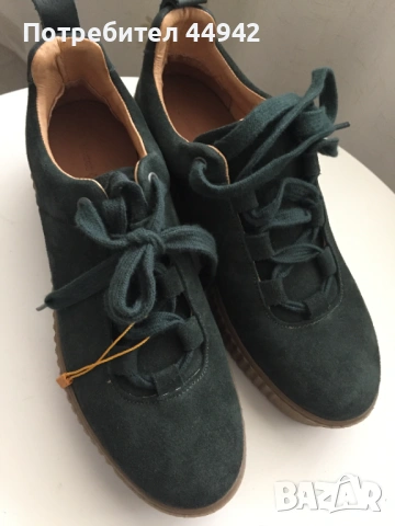 Дамски обувки от велур Samsøe Samsøe, снимка 14 - Дамски ежедневни обувки - 53925642