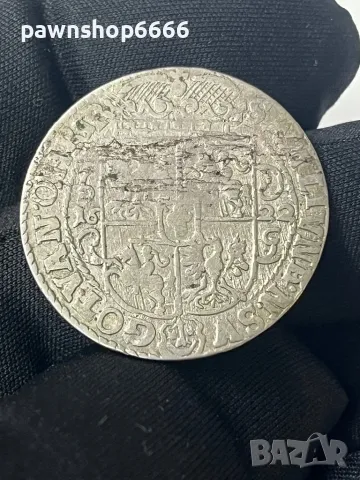 Сребърна монета 1622 Polish-Lithuanian Commonwealth Sigismund III Silver 1/4 Thaler, снимка 7 - Нумизматика и бонистика - 48283825