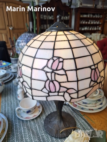 Нощтни лампи тип Тифани , снимка 2 - Настолни лампи - 51654514