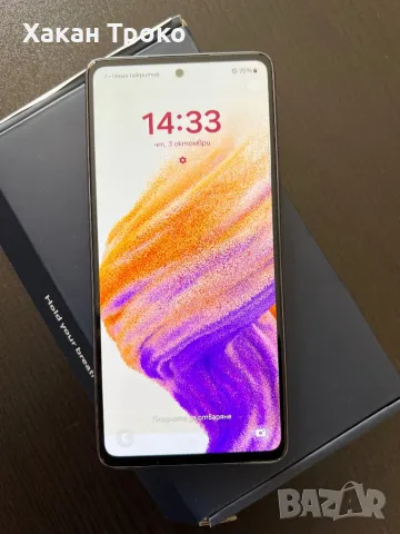 Samsung Galaxy A53 Black 128 GB, снимка 1 - Samsung - 47449954